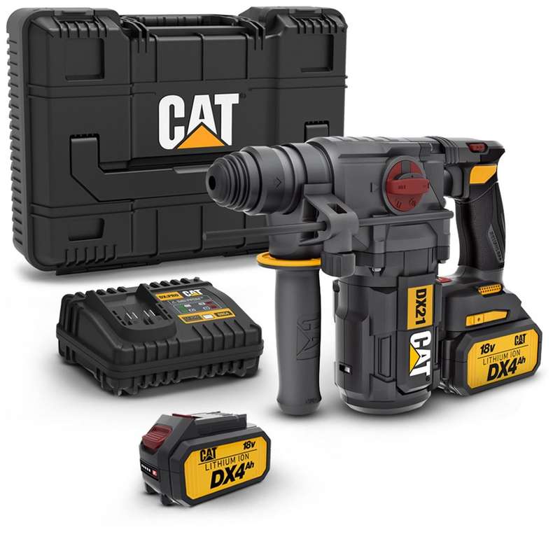 CAT 18V Cordless Rotary Hammer SDS+ Kit - DX21