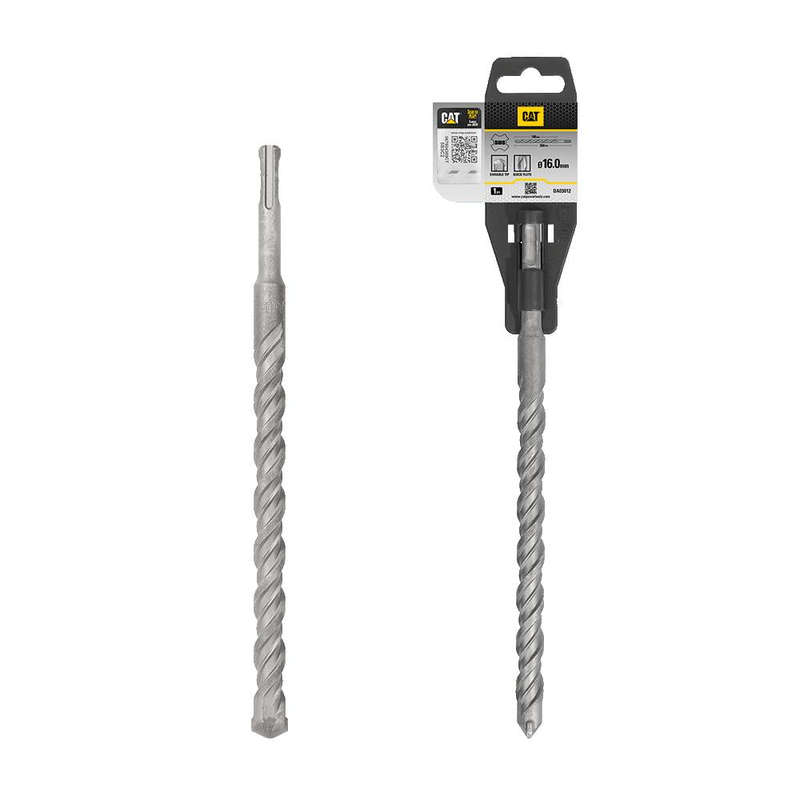 CAT SDS+ Hard Rock Drill Bit - 260mm x 16mm - DA03012