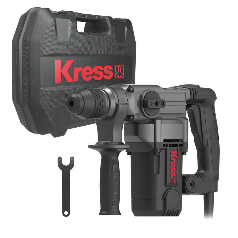 Kress 1100W, 5J Rotary Hammer SDS+ - KUX15P