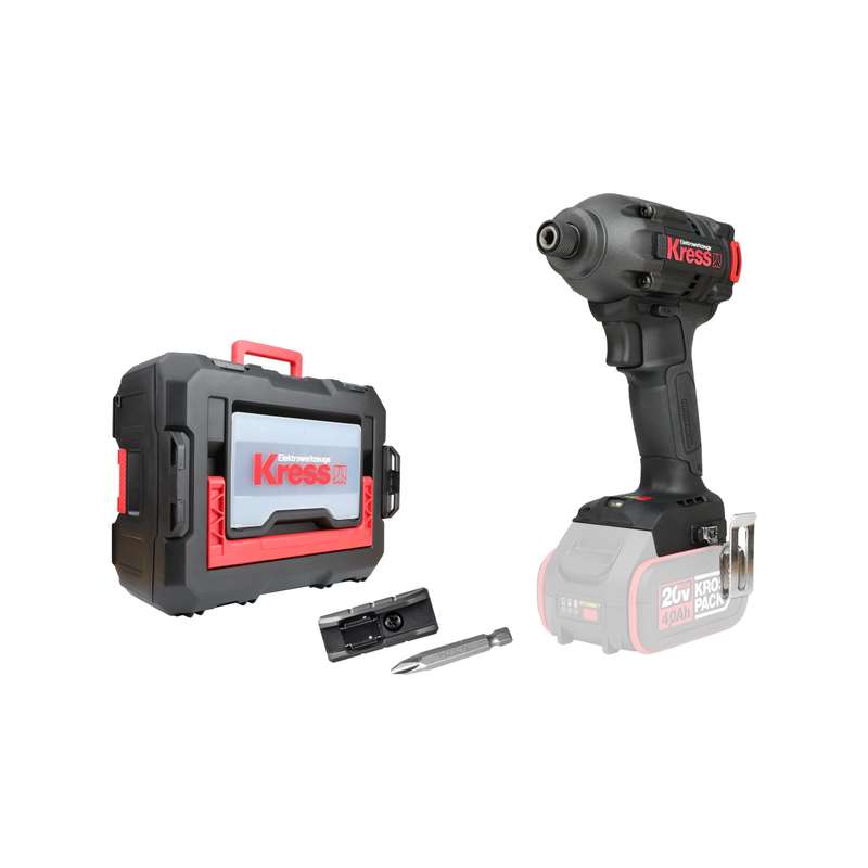 Kress 1/4" 20V, 320Nm Impact Driver - Tool Only - KUB60.91