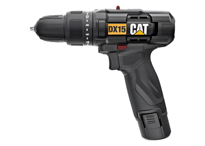 CAT 12V Cordless 30NM Impact Drill Kit - DX15