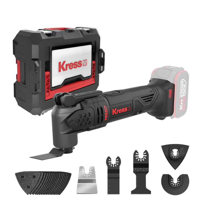 Kress 20V, Multi Tool - Tool Only - KUD12.91