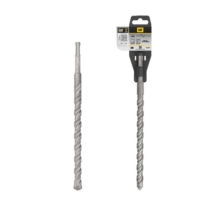 CAT SDS+ Hard Rock Drill Bit - 260mm x 14mm - DA03011