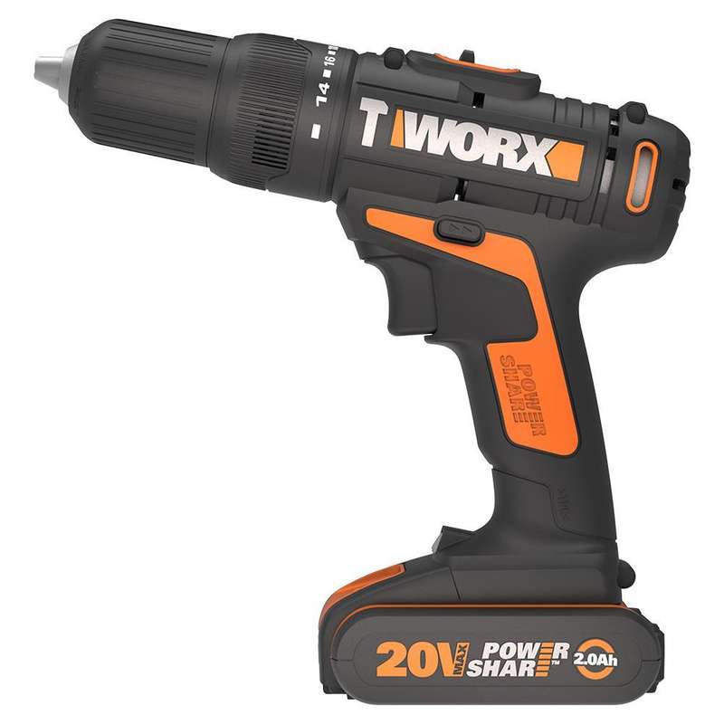 Worx 20V 13mm Impact Drill Kit - WX371.10