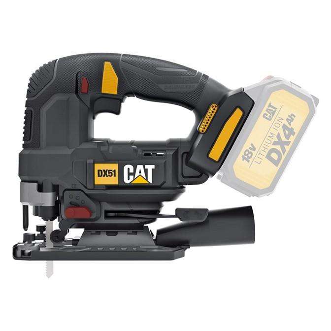 CAT 18V Cordless, Brushless Jigsaw - Tool Only - DX51B