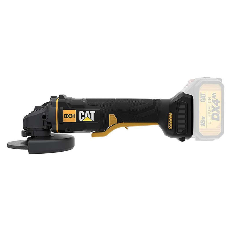 CAT 115mm / 125mm, 18V Cordless Angle Grinder - Tool Only - DX31B