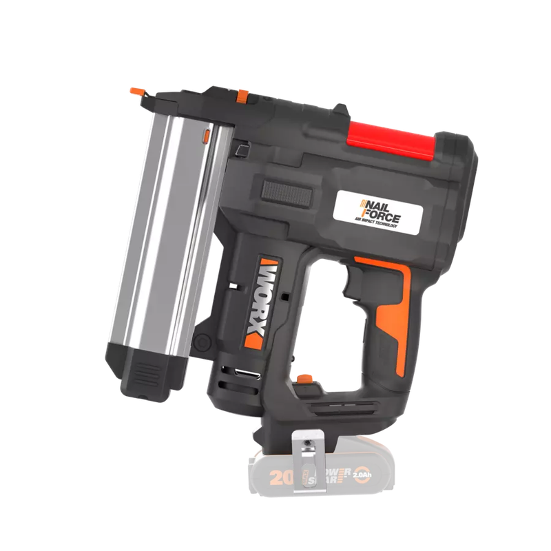 Worx 20V Cordless, Brad Nail Gun - Tool Only - WX840.9