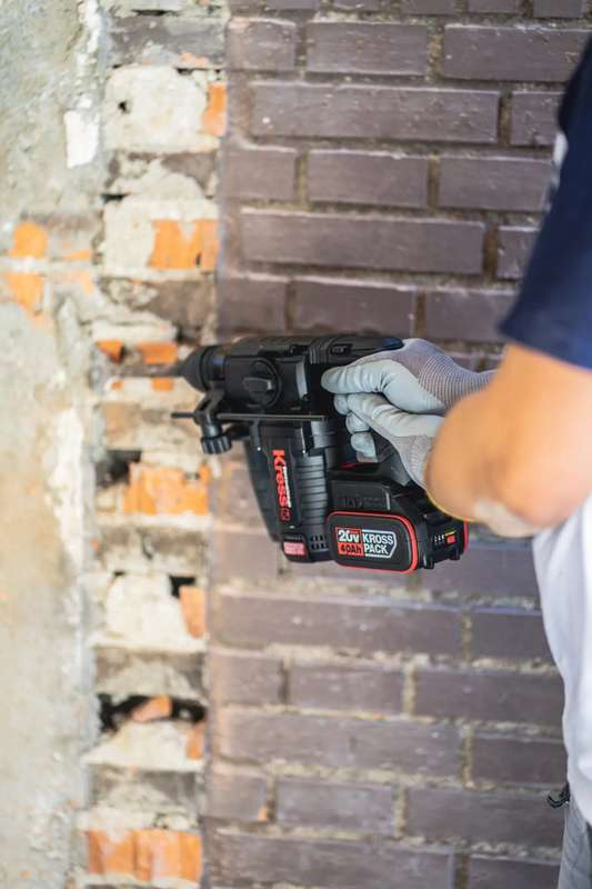 Kress 20V, Rotary Hammer SDS+ Kit - KUC61.2