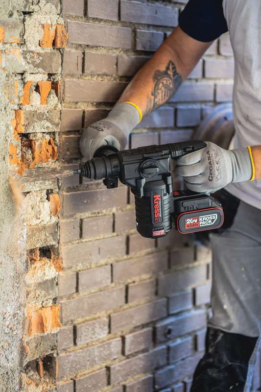 Kress 20V, Rotary Hammer SDS+ Kit - KUC61.2