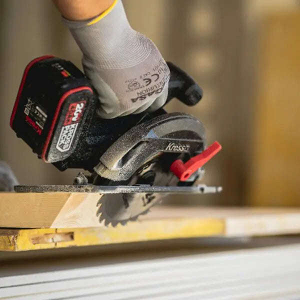 Kress 20V Cordless, Brushless 165mm Circular Saw - Tool Only - KUE12.9