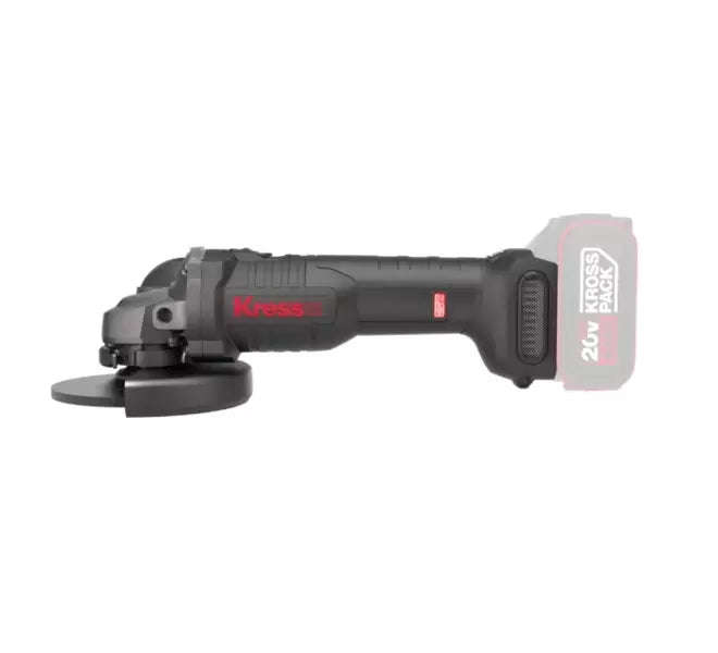 Kress 115mm 20V Cordless Angle Grinder - Tool Only - KUH02.91