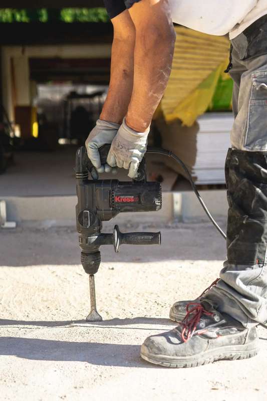 Kress 1100W, 5J Rotary Hammer SDS+ - KUX15P