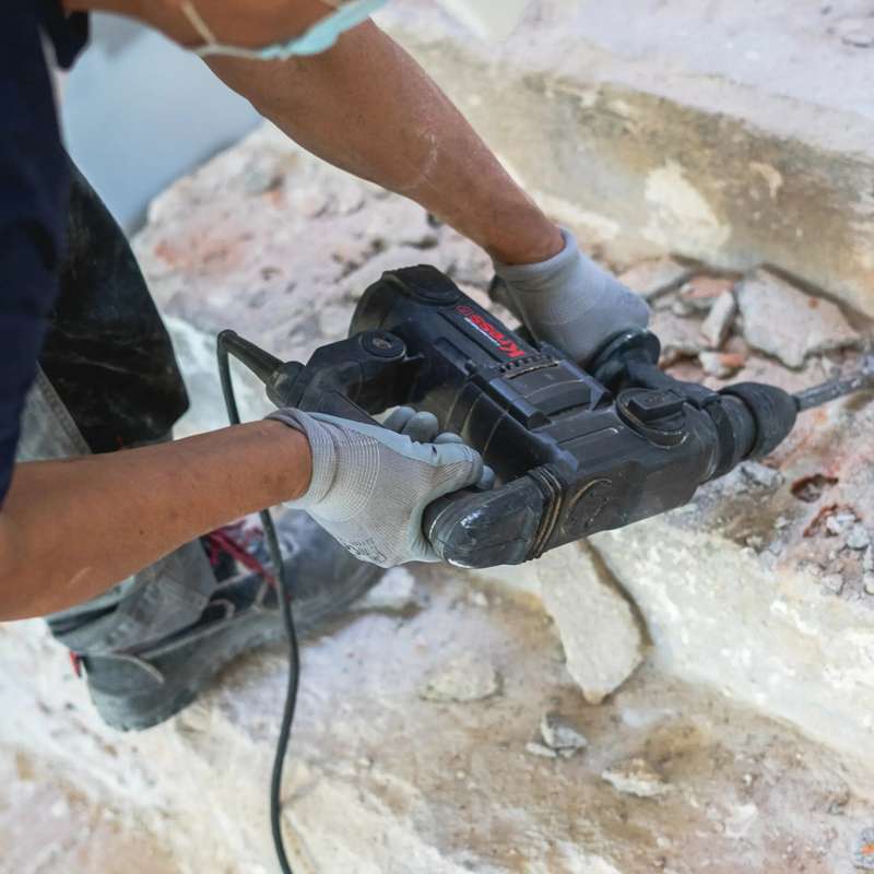 Kress 1100W, 5J Rotary Hammer SDS+ - KUX15P