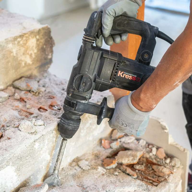 Kress 1100W, 5J Rotary Hammer SDS+ - KUX15P