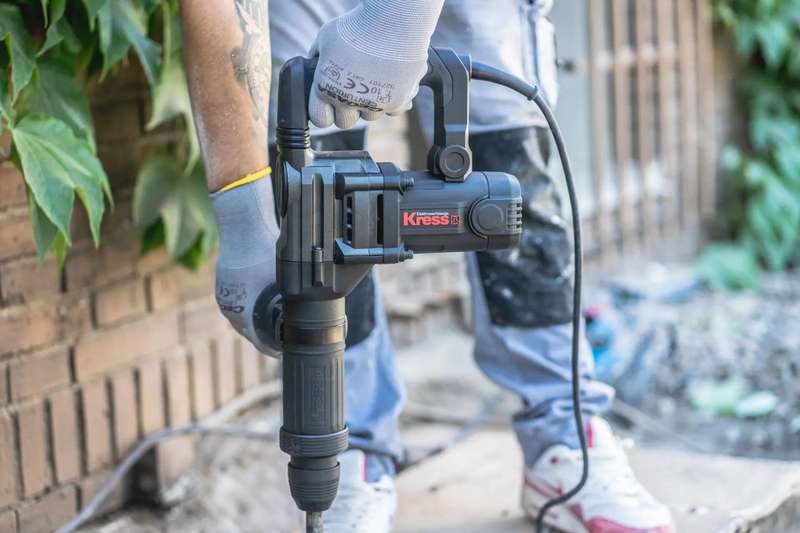 Kress 1200W, 14J Demolition Hammer - KUX35P