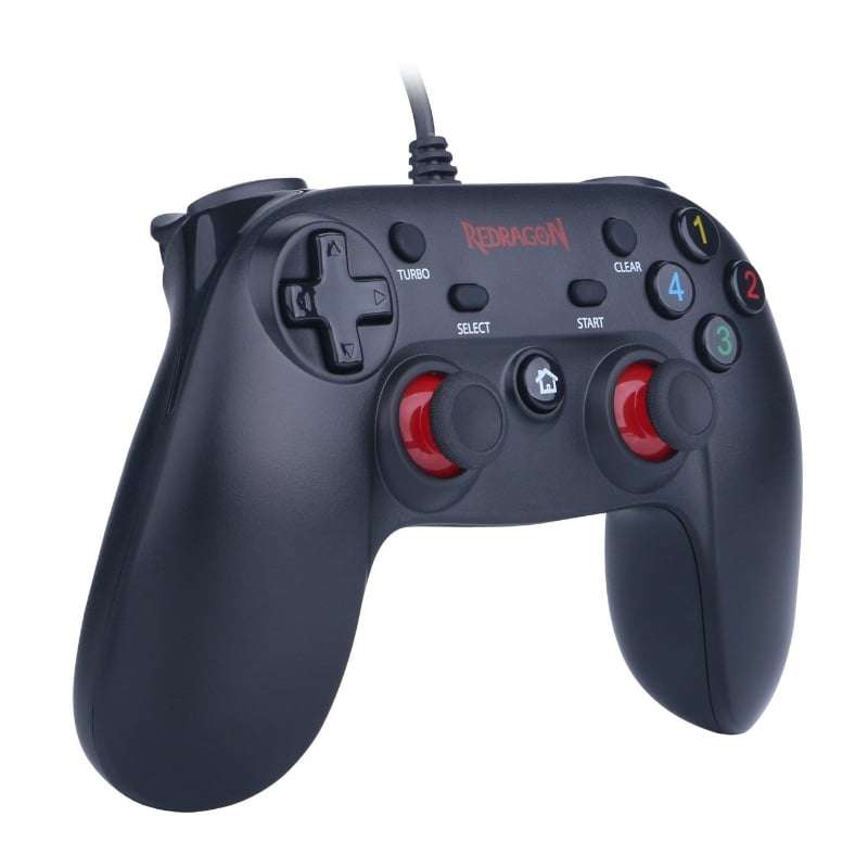 REDRAGON SATURN Wired X/D-input (Digital/Analog) PC Controller Black