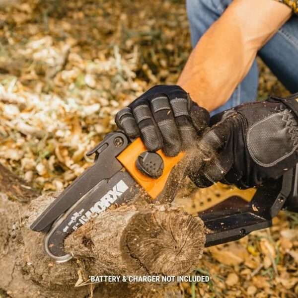 Worx 20V Cordless One Handed Chain Saw - Tool Only - WG324E.9