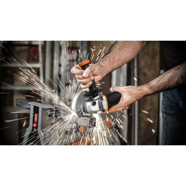 Worx 20V Cordless 115mm Angle Grinder - Tool Only - WX800.9