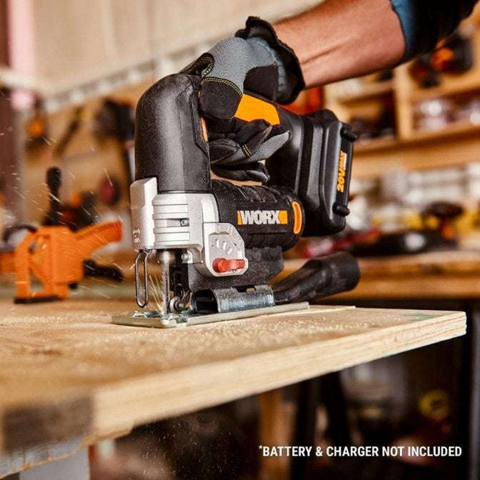 Worx 20V Cordless Pendulum Jigsaw - Tool Only - WX543.9