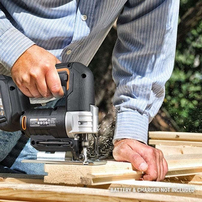 Worx 20V Cordless Pendulum Jigsaw - Tool Only - WX543.9