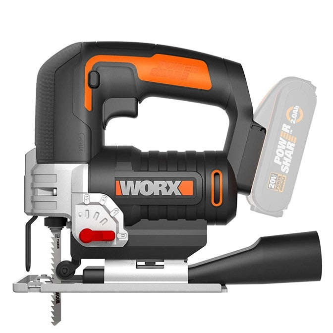 Worx 20V Cordless Pendulum Jigsaw - Tool Only - WX543.9