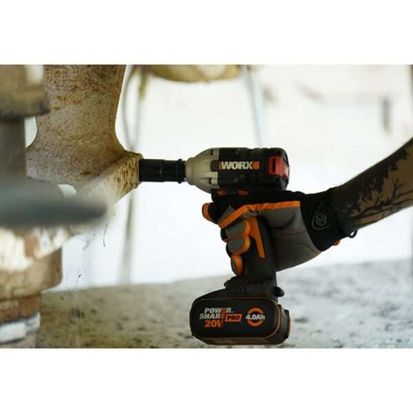Worx 20V, Cordless, Brushless Impact Wrench - Tool Only - WX272.9