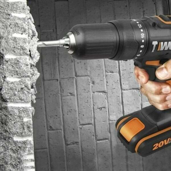 Worx 20V 13mm Impact Drill Kit - WX371.10