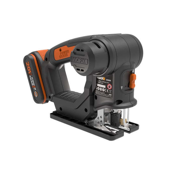 Worx 20V Multi-Purpose Jigsaw & Recip Saw - Tool Only - WX550.9