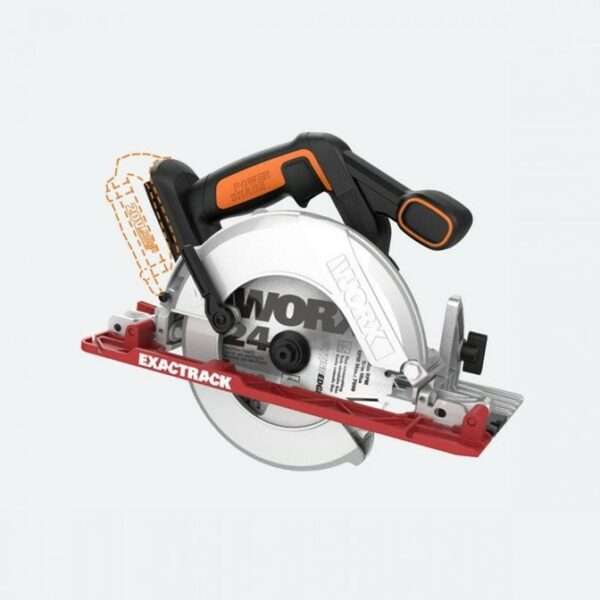 Worx 20V Exactrack, Cordless Circular Saw - Tool Only - WX530.9