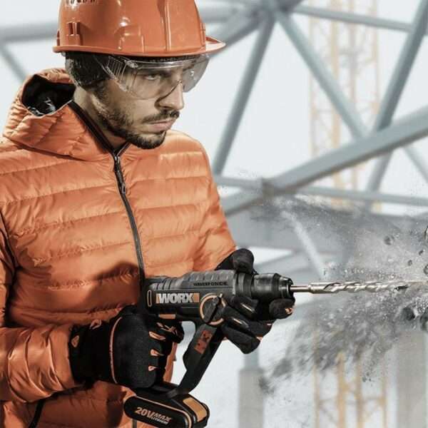 Worx 20V Compact Cordless Rotary Hammer - Tool Only - WX390.9