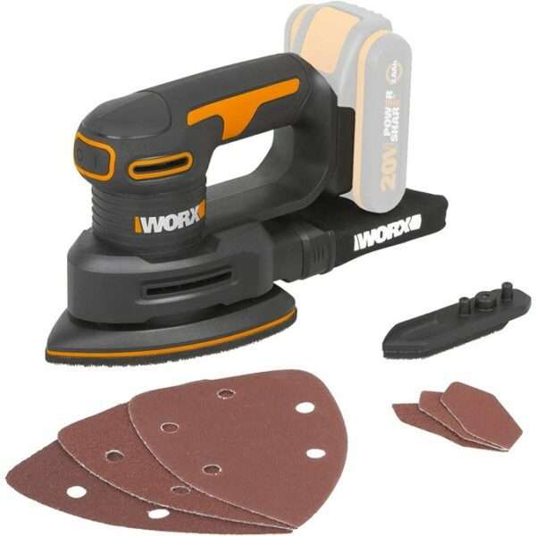 Worx Mouse / Detail Sander - Tool Only - WX822.9