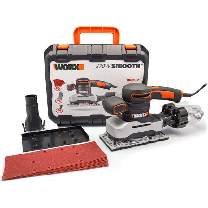 Worx 270W Finishing Sander - WX642.1