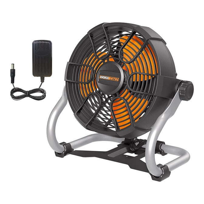 Worx 20V Jobsite Fan (AC Adaptor) - Tool Only - WX095.9