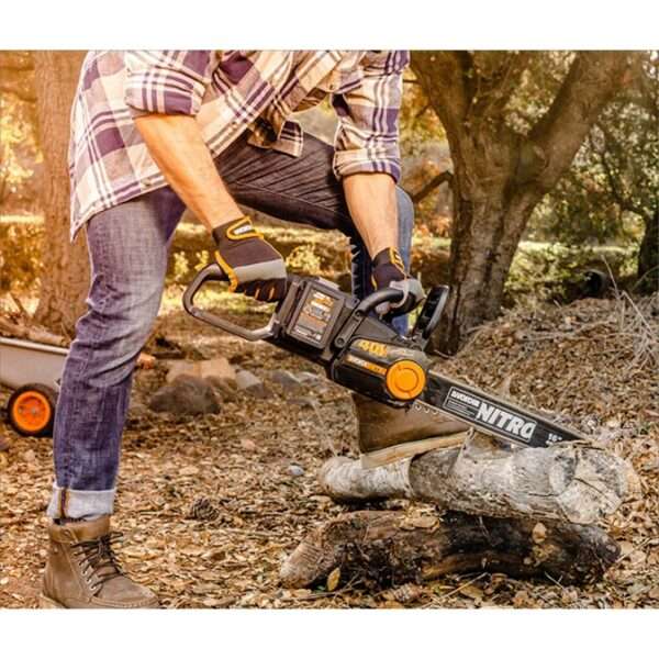 Worx Nitro 40V Cordless Chain Saw Kit - WG385E