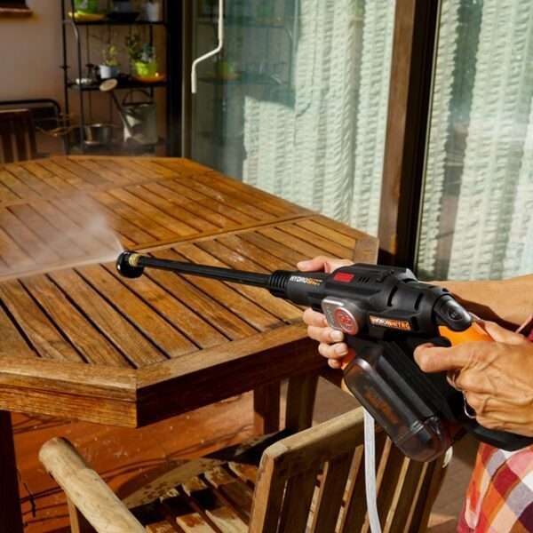 Worx 20V HydroShot High Flow Portable Cleaner - Full Kit - WG633