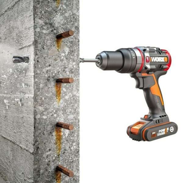 Worx 20V Slammer 3 in 1 Hammer Drill Kit - WX354.1