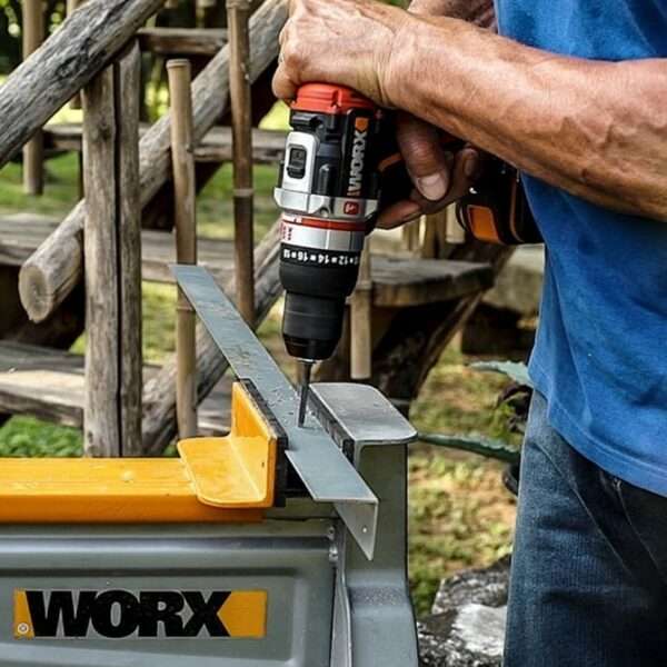 Worx 20V Slammer 3 in 1 Hammer Drill Kit - WX354.1