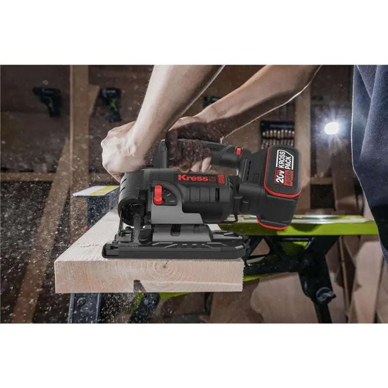 Kress 20V, Cordless Jigsaw - Tool Only - KUE26.91