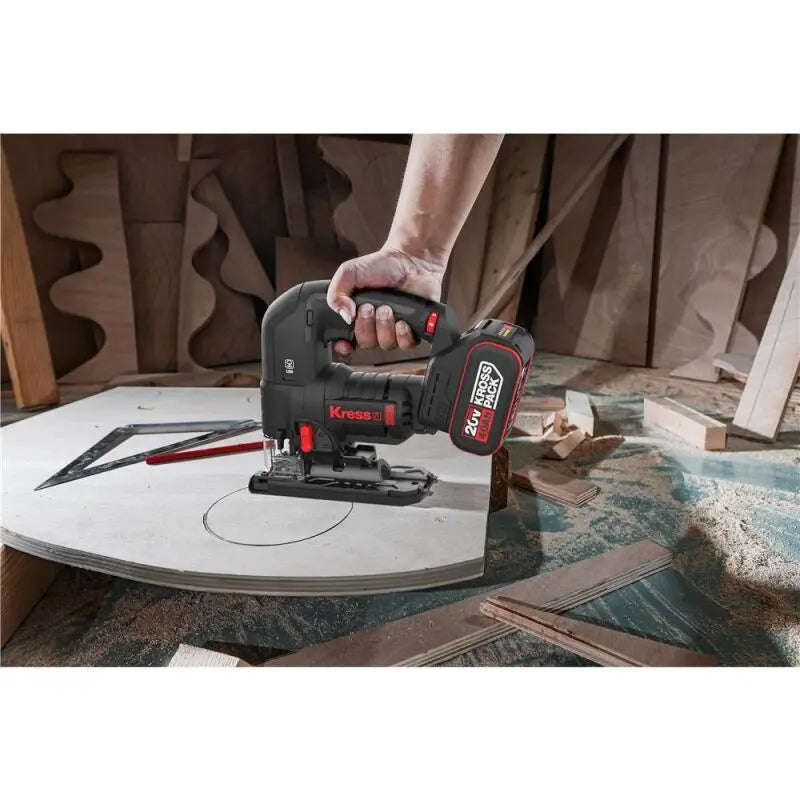 Kress 20V, Cordless Jigsaw - Tool Only - KUE26.91