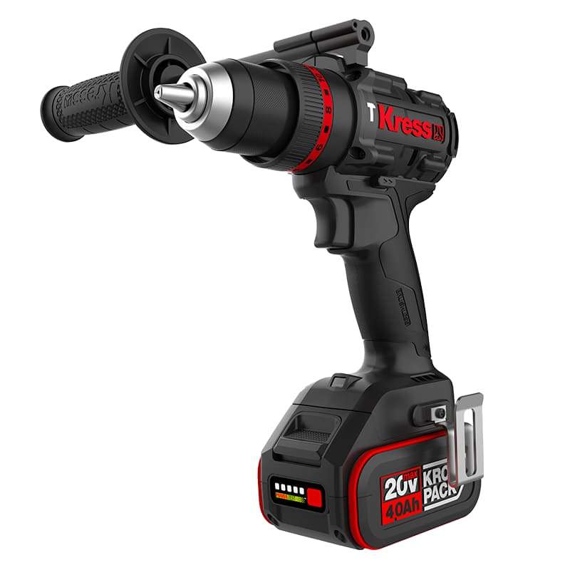 Kress 20V, 90Nm Hammer Drill Kit - KUC33