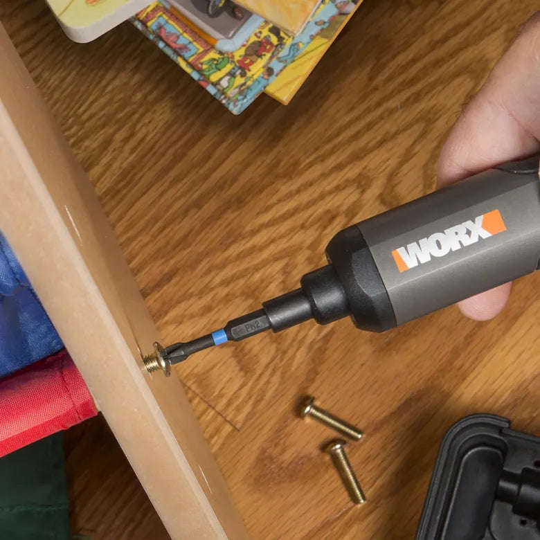 Worx 4V Electronic Screwdriver Set - WX240