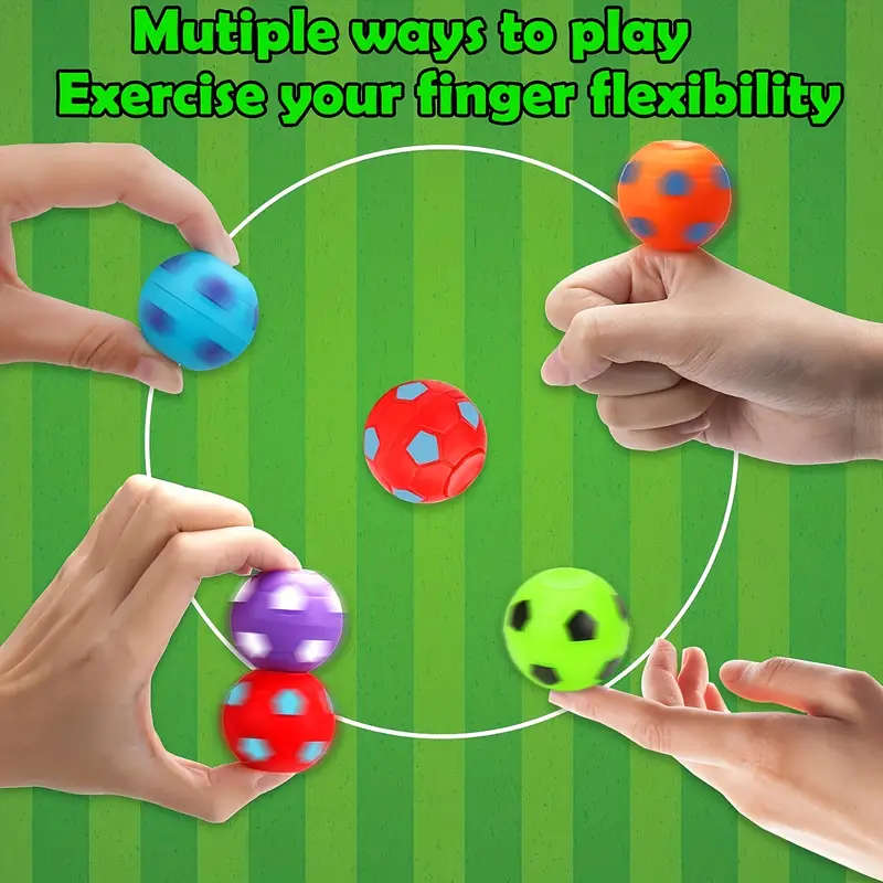 Soccer Ball Fidget Spinners - 10 Pieces