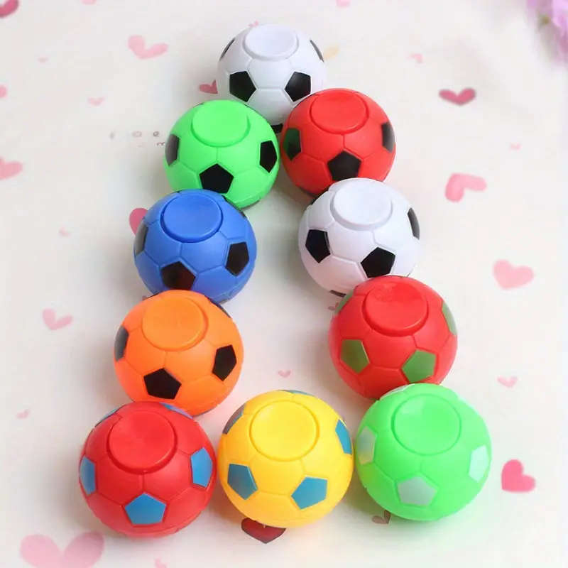 Soccer Ball Fidget Spinners - 10 Pieces