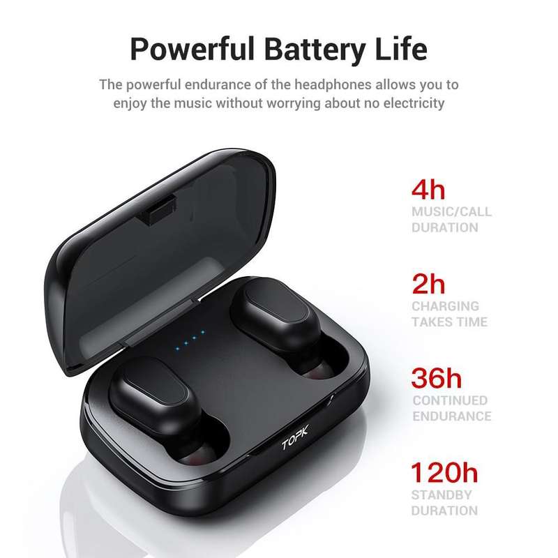 TOPK F22 TWS Bluetooth Earphones
