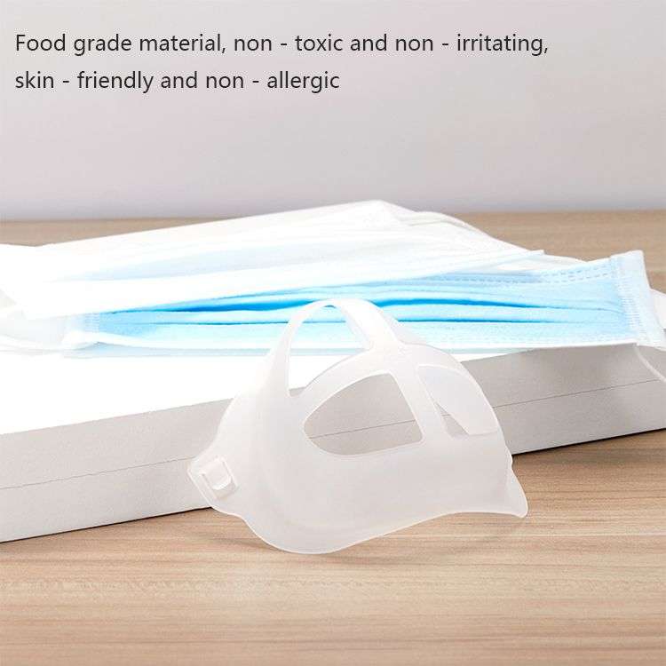 Face bracket for underneath mask