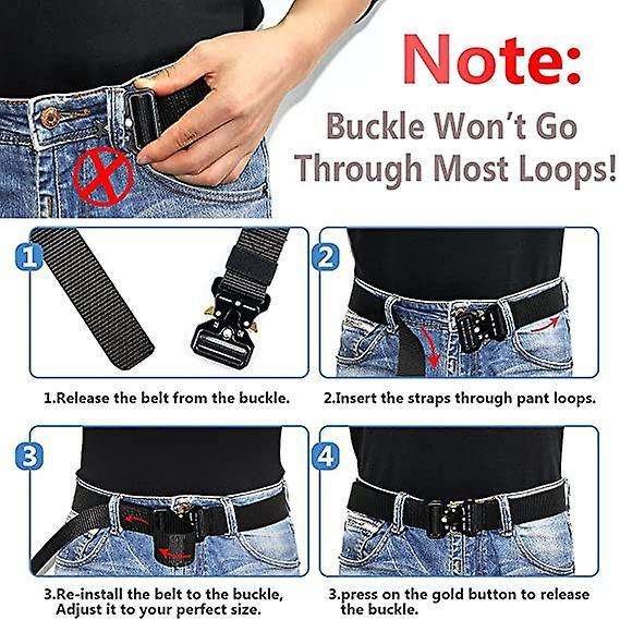 TACTIX JD-1 TACTICAL BELT-HEAVY DUTY NYLON