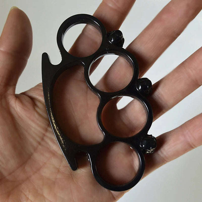 HEAD DESIGN 4 FINGER KNUCKLE DUSTER