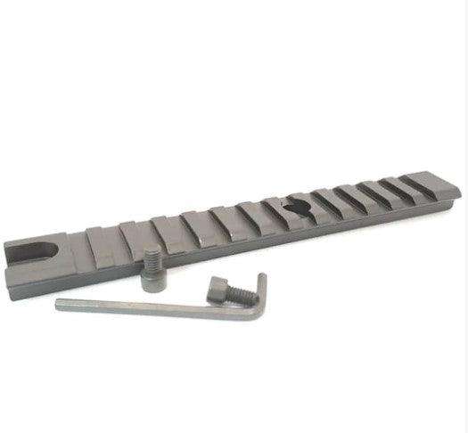 155MM PICATINY RAIL PERMA MOUNT, STRAIGHT (AL)