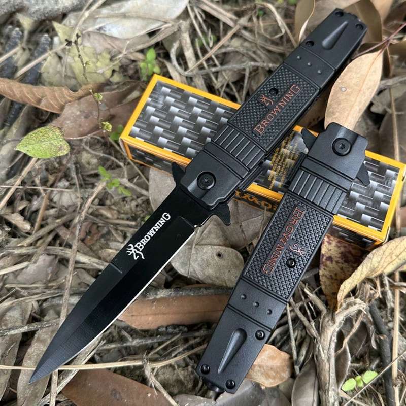 BROWNING JG-116 FOLDING KNIFE-STAINLESS STEEL