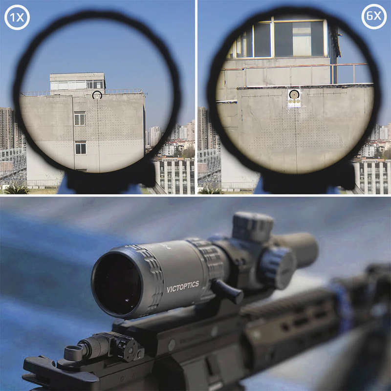 VECTOR OPTICS - S6 RIFLE SCOPE 1-6X24 SFP LPVO